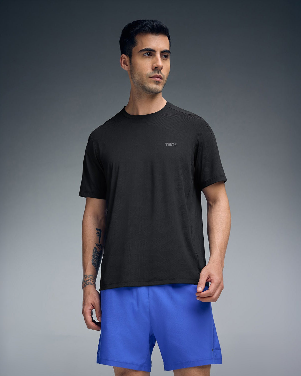 Royal Black/Racing Red