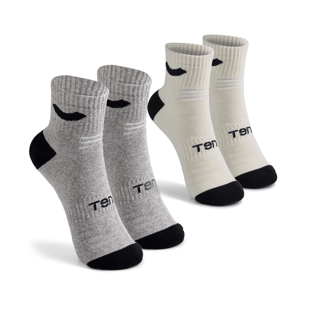 Light Ivory , Grey Melange/Royal Black