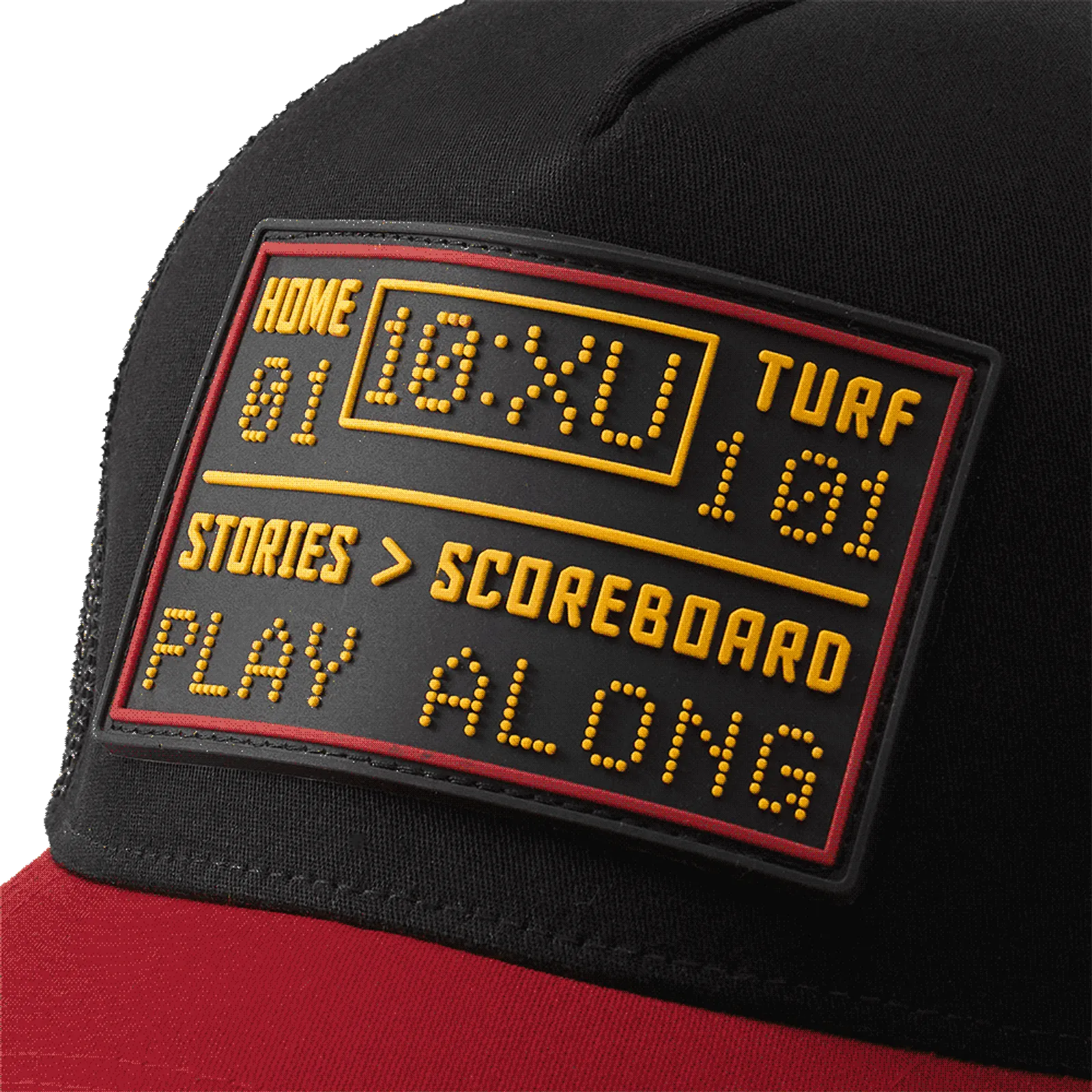 Royal Black/Racing Red