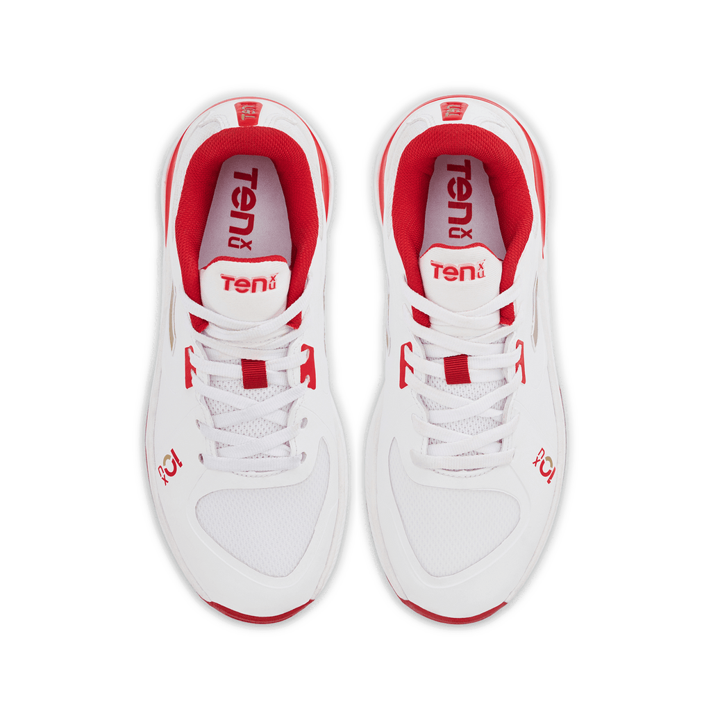 Bright White/Racing Red
