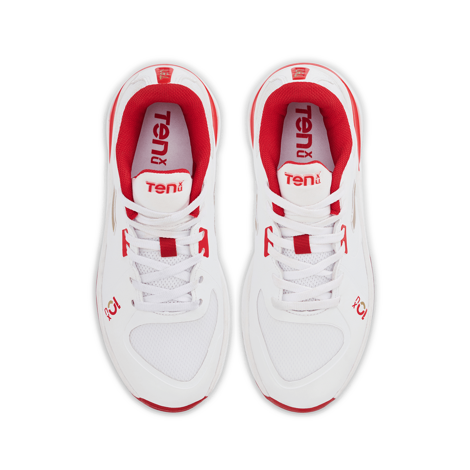 Bright White/Racing Red
