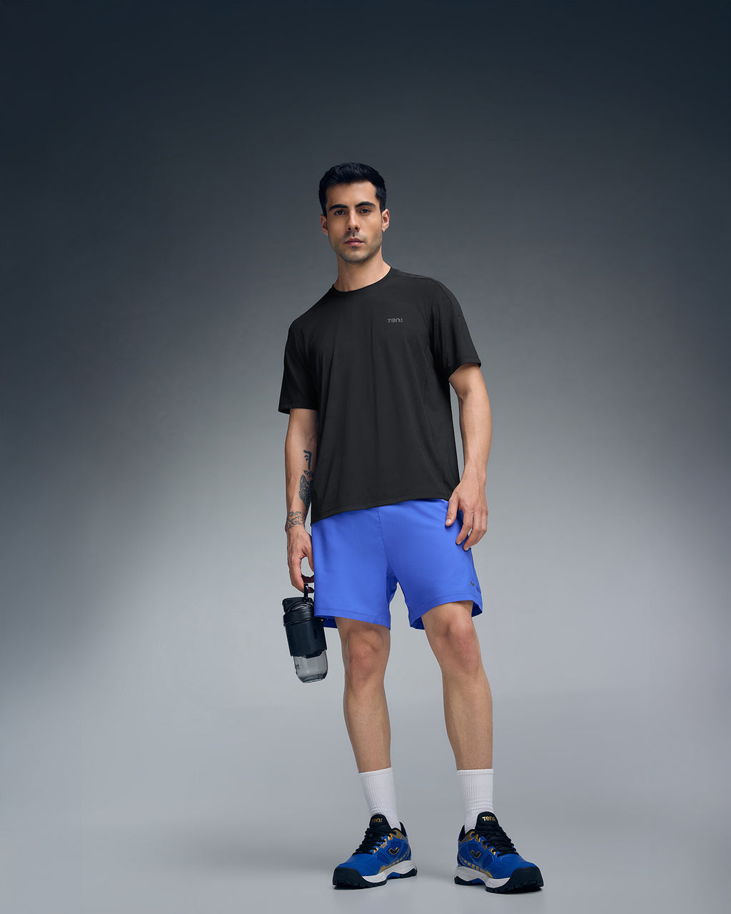 Royal Black/Racing Red