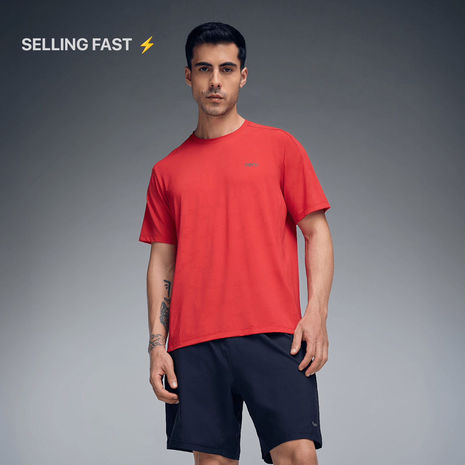 Men's Long Distance Running Tee